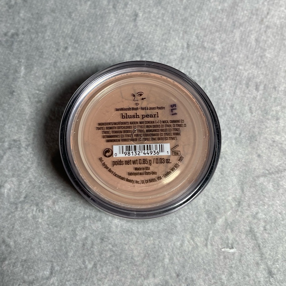 NEW BareMinerals Blush Pearl Loose Blush 0.03 oz
